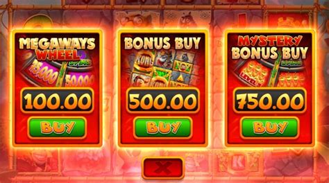 Slots where you can buy bonus